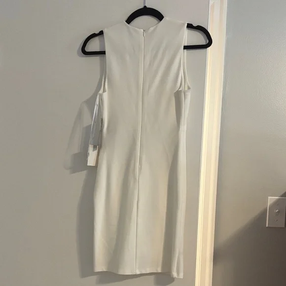 Lulu's Cream Sleeveless Mini Dress - Picture 2 of 2